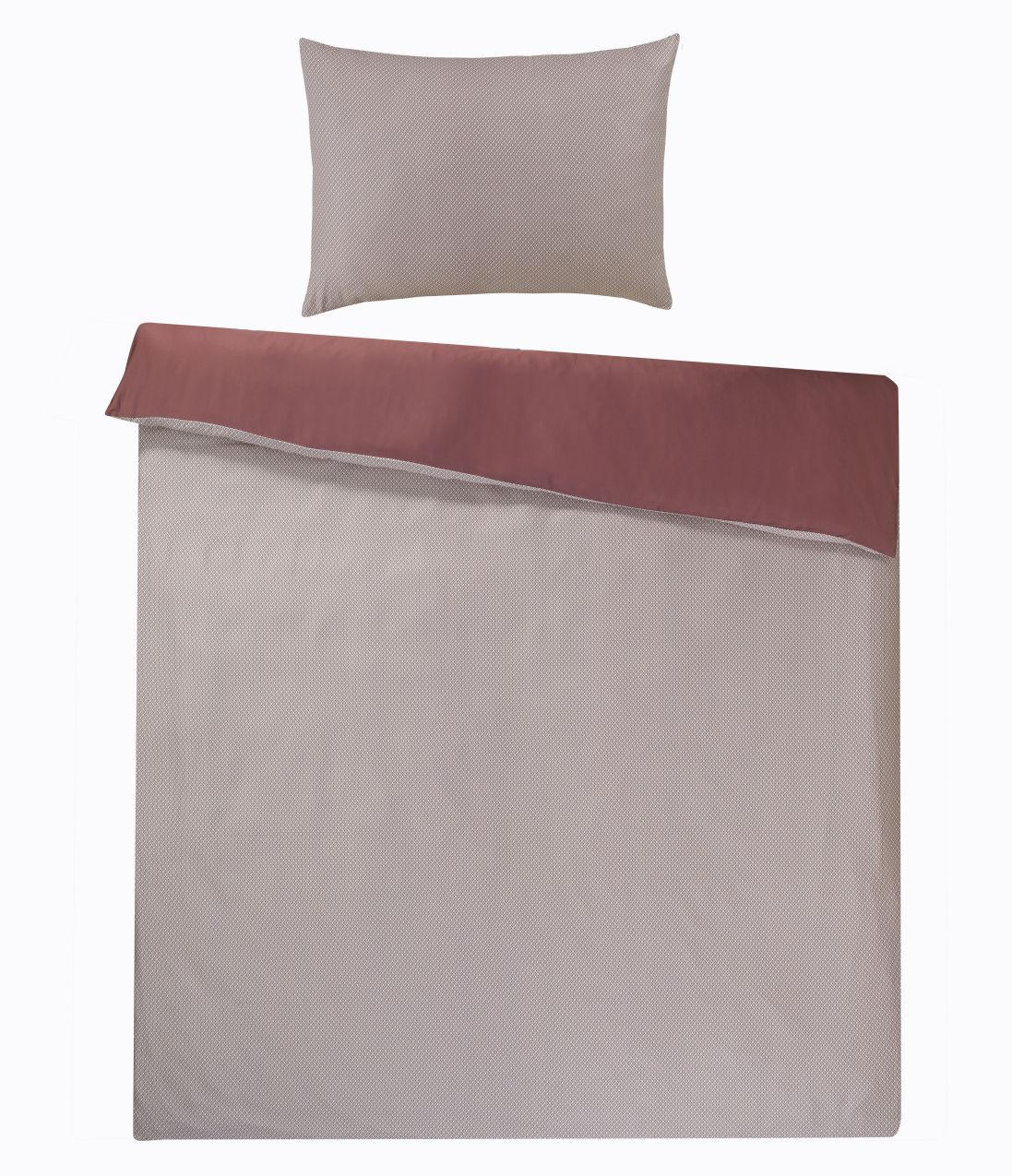AMBIENTE Satin-Bettwäsche 160x210 cm Mintgrün