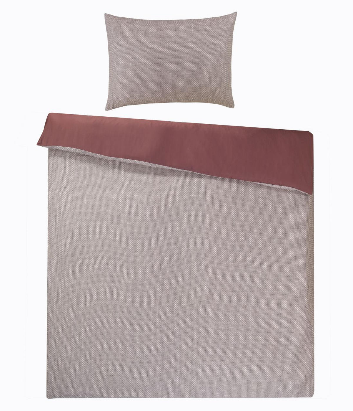 BETTWÄSCHESET Satin 160/210 cm  50 cm/70 cm  - Mintgrün, Basics, Textil (160/210cm) - Ambiente