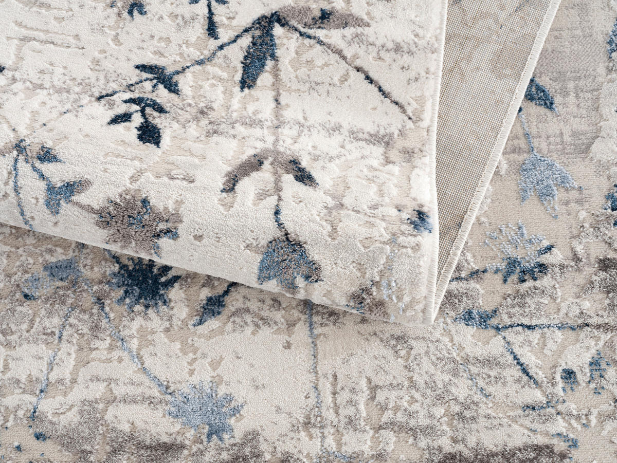 TKANÝ KOBEREC, 80/150 cm, modrá - modrá, Design, textil (80/150cm)
