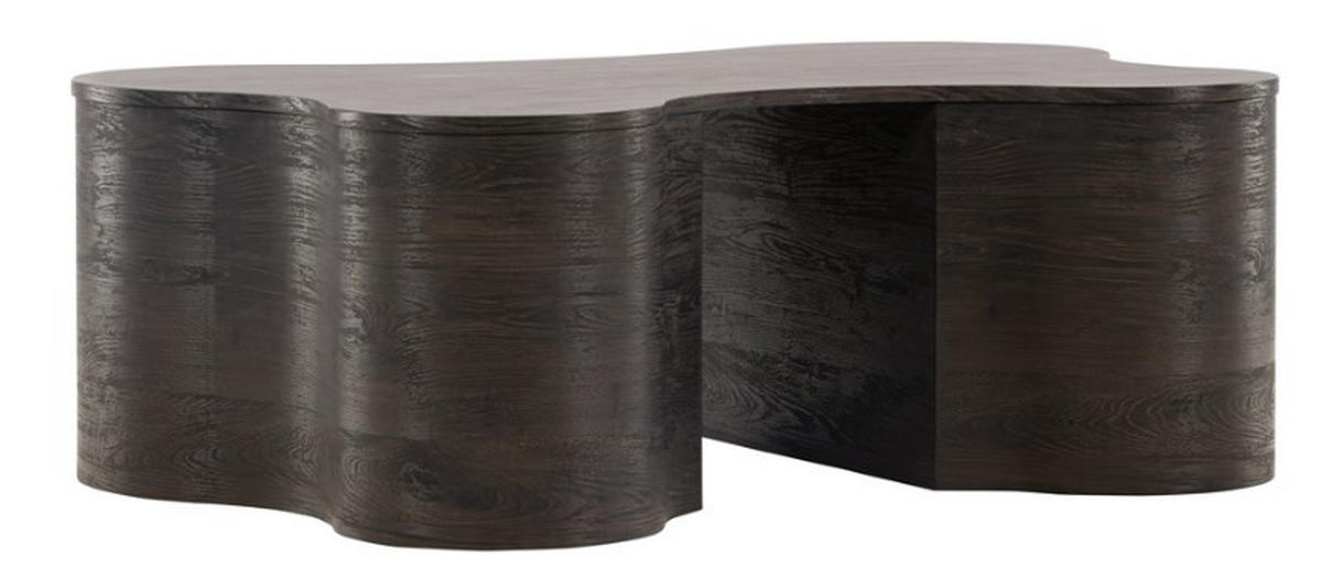 COUCHTISCH in Holz, Holzwerkstoff 130/90/45 cm  - Dunkelbraun, Design, Holz/Holzwerkstoff (130/90/45cm) - Livetastic