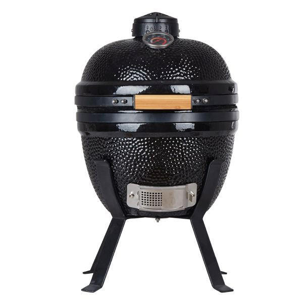 ŽAR NA OGLJE KAMADO TQ0014  KAMADO - črna, Konvencionalno, keramika (37/61cm) - Homeware Profession.
