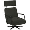 SESSEL in Flachgewebe, Bouclé Schwarz  - Schwarz, Design, Textil/Metall (71/103/91cm) - Koinor