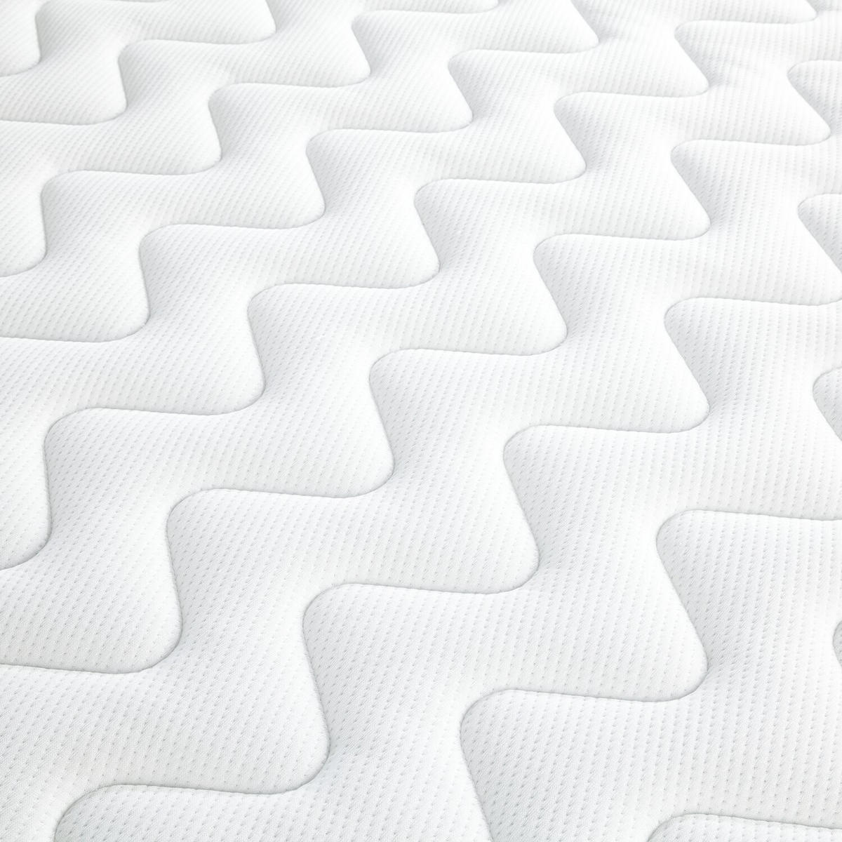 BOXSPRINGBETT 200/220 cm  in Anthrazit  - Anthrazit/Schwarz, Design, Kunststoff/Textil (200/220cm) - home24