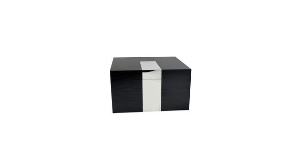 DEKOBOX - Schwarz, LIFESTYLE, Holzwerkstoff/Metall (36/25/20cm) - Ambia Home