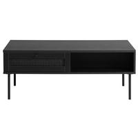 SOFFBORD - svart, Trend, metall/trämaterial (110/42/60cm) - Best Price