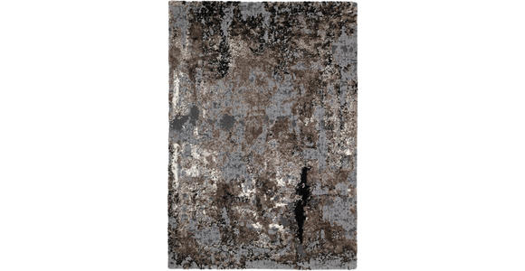 LÄUFER 80/200 cm Timeline Quantum Braun, Beige  - Beige/Braun, Design, Textil (80/200cm) - Novel