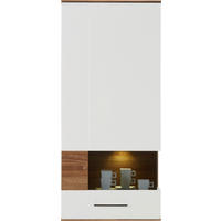 VÄGGHÄNGD MODUL i vit   - vit, Design, trä (60/133/37cm) - Premium Living