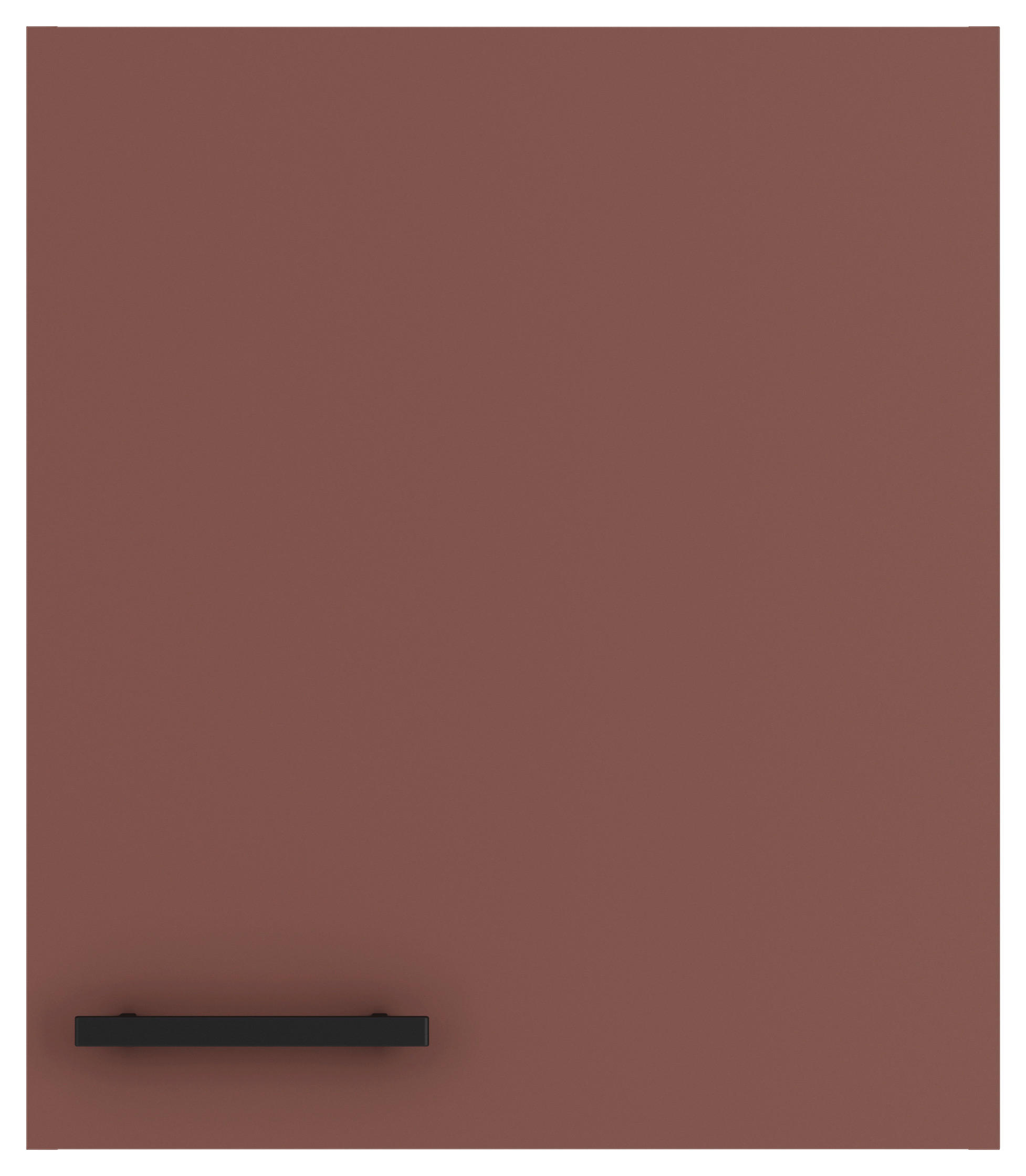 KÜCHENOBERSCHRANK 50/57,6/34,6 cm  in Rotbraun  - Rotbraun/Anthrazit, Basics, Holzwerkstoff/Metall (50/57,6/34,6cm) - Optifit