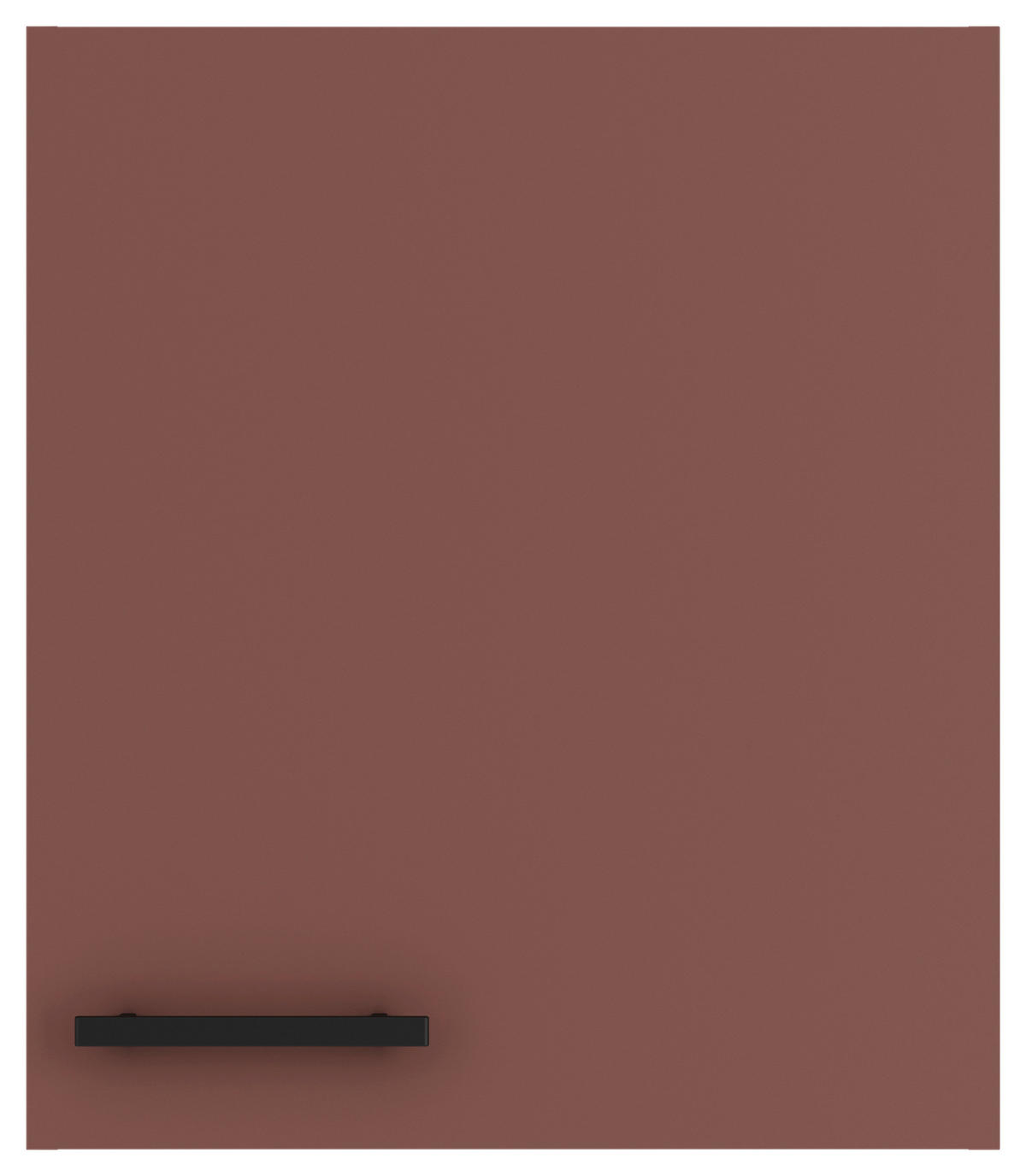 KÜCHENOBERSCHRANK 50/57,6/34,6 cm  in Rotbraun  - Rotbraun/Anthrazit, Basics, Holzwerkstoff/Metall (50/57,6/34,6cm) - Optifit