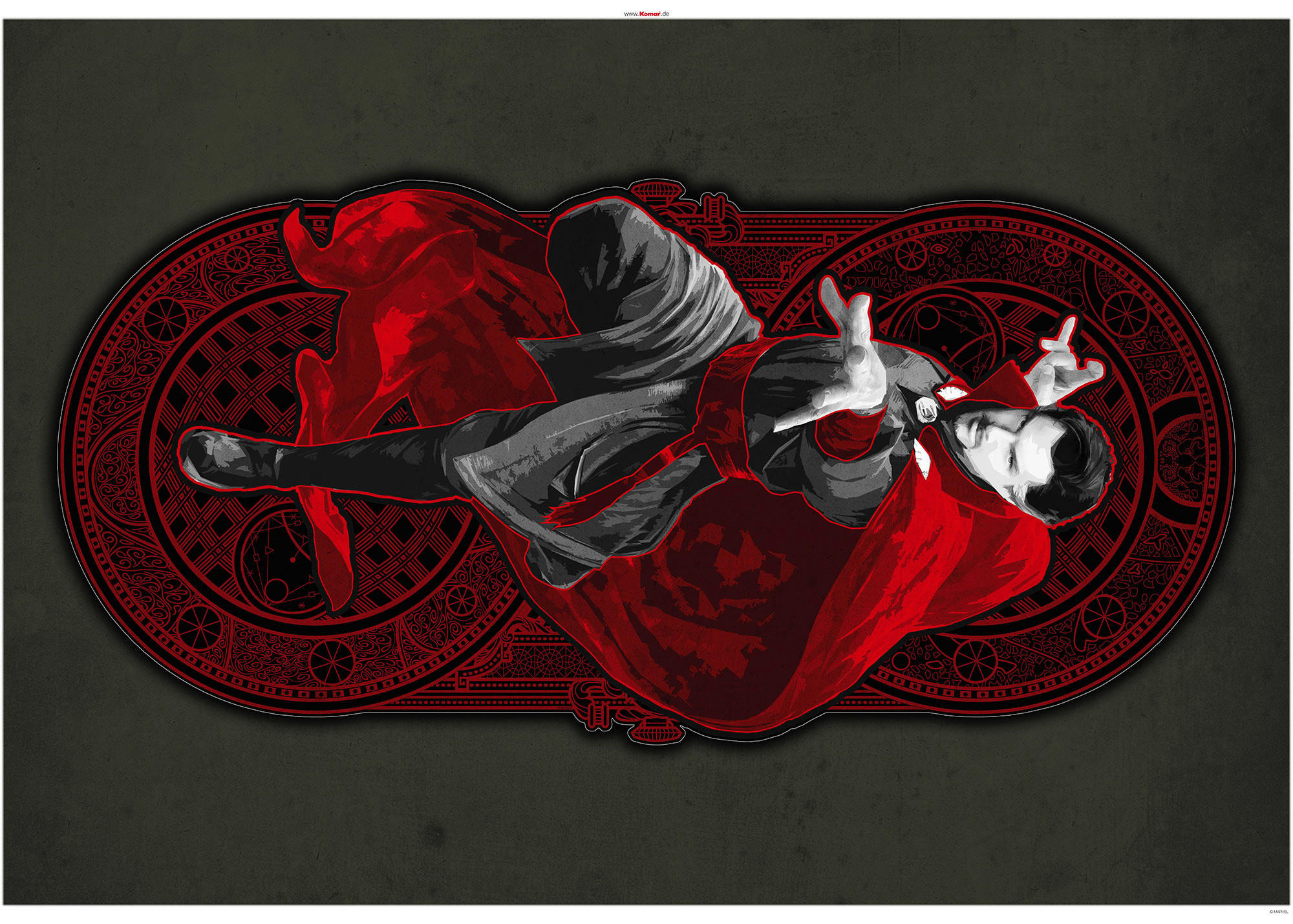 WANDTATTOO - Multicolor, Basics, Kunststoff (100/70cm) - Xora