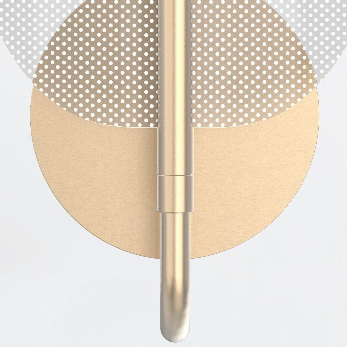 LED-WANDLEUCHTE 37,1/17,8 cm    - Messingfarben, KONVENTIONELL, Kunststoff/Metall (37,1/17,8cm) - Elstead Lighting