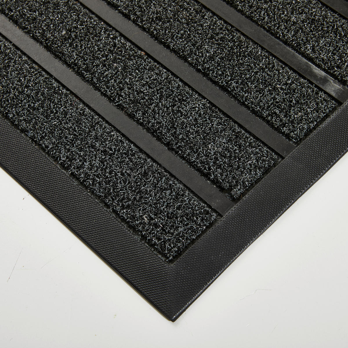 SCHMUTZFANGMATTE - Schwarz, Konventionell, Kunststoff (45/75cm) - Esposa