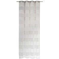 ÖSENSCHAL halbtransparent 140/255 cm   - Weiß, Basics, Textil (140/255cm)
