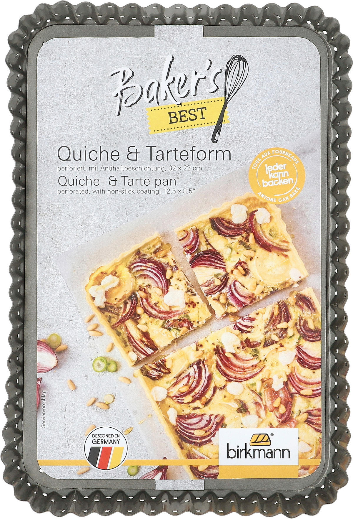 BACKFORMENSET Baker's Best  - Silberfarben, KONVENTIONELL, Metall - Birkmann