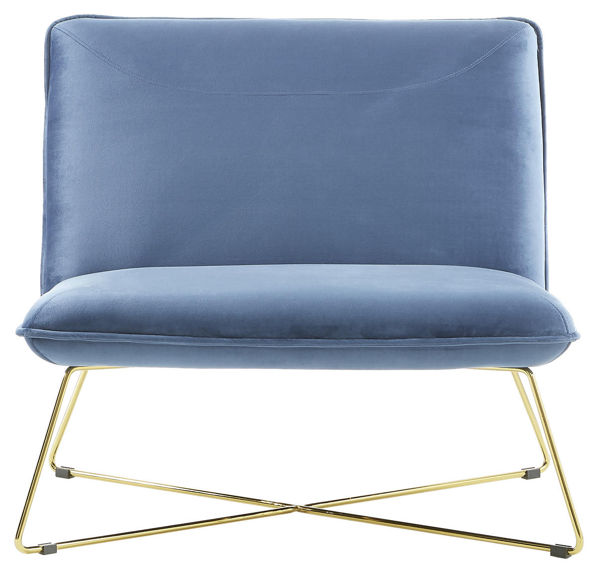 Blau Goldfarben Sessel und bestellen in