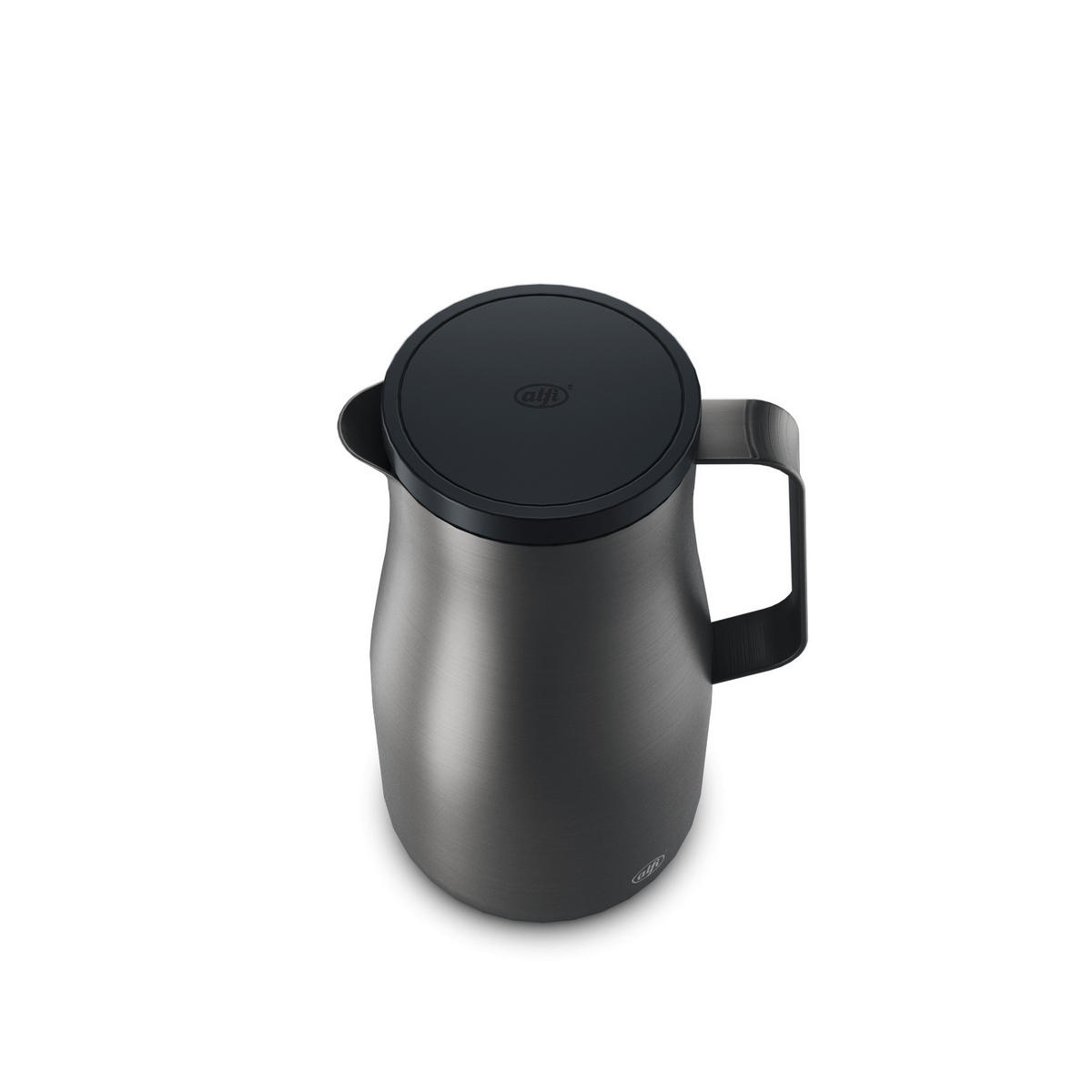 ISOLIERKANNE STUDIO 1 L  - Schwarz, Design, Metall (1l) - Alfi