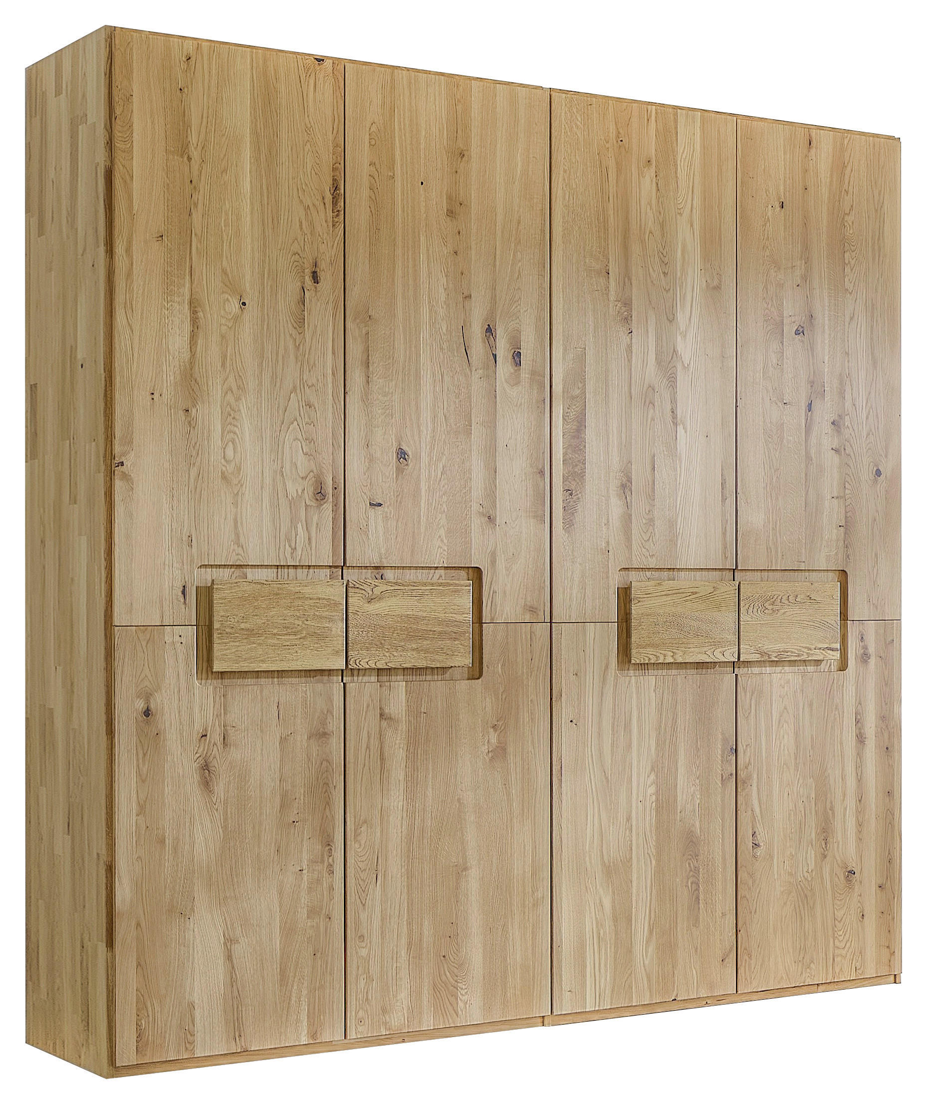 DREHTÜRENSCHRANK 202/223/62 cm,  in Eichefarben, 4-türig  - Wildeiche/Eichefarben, MODERN, Holz (202/223/62cm) - MID.YOU