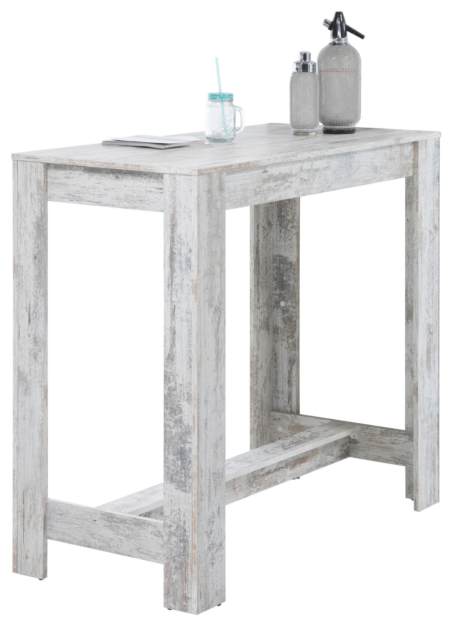 Bartisch in Holzwerkstoff 120/58/108 cm