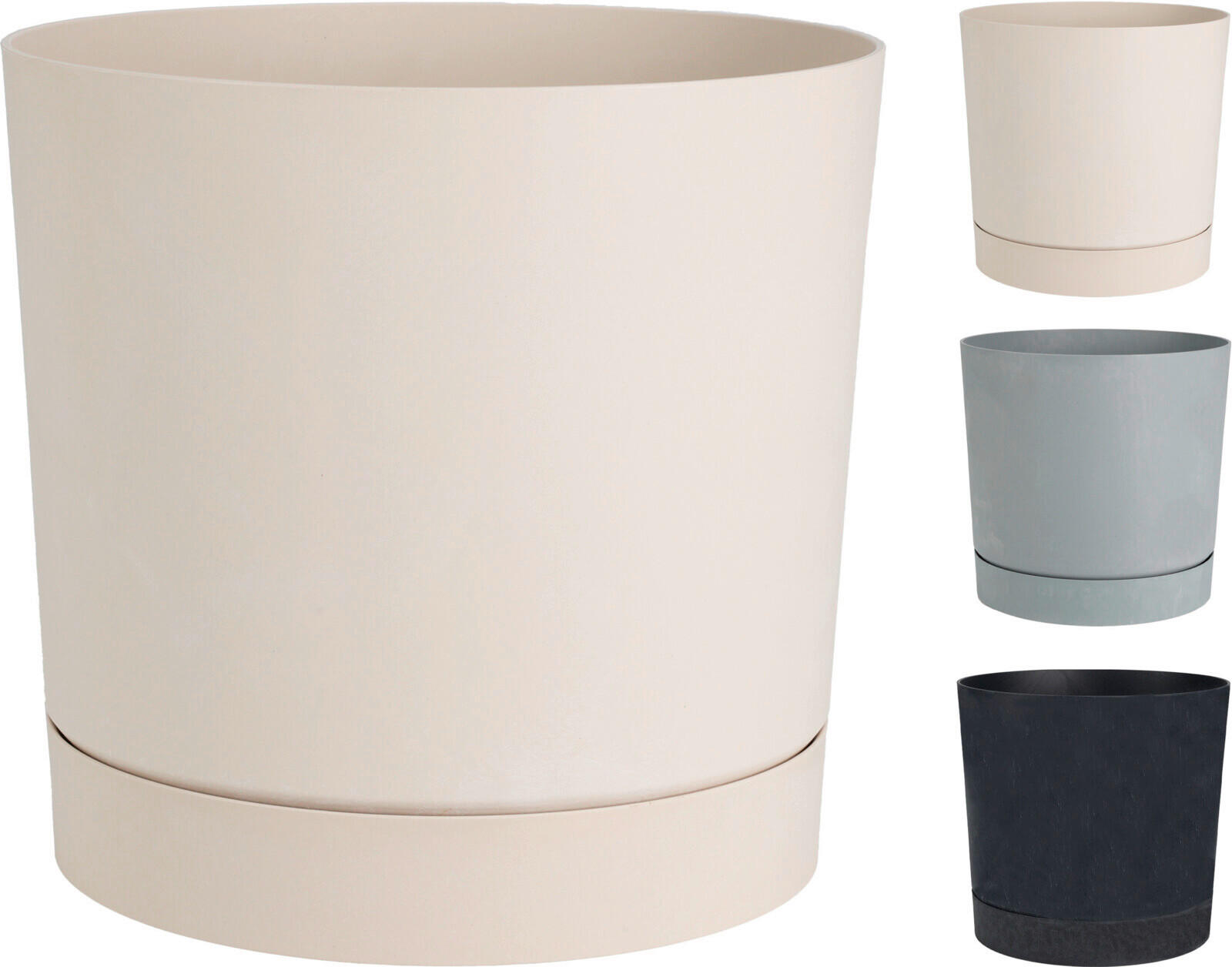 KVETINÁČ textil, 19.7/20/20 cm - viacfarebná, Basics, textil (19.7/20/20cm)