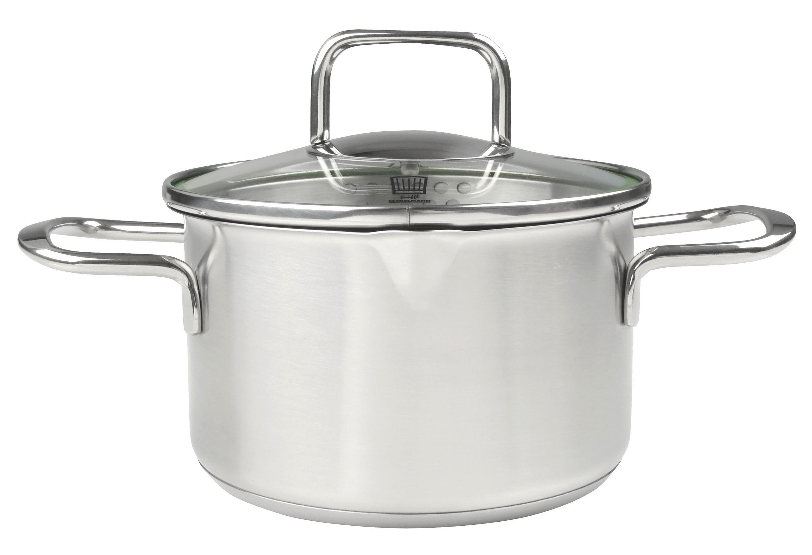 Oală Pentru Carne 1,5 L  - culoare inox, Design, sticlă/metal (1500ml) - Chefkoch+Fackelmann
