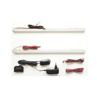 EINLEGEBODENBELEUCHTUNGS-SET  - Weiss, Natur, Kunststoff/Metall (45/2/2cm) - Hom`in