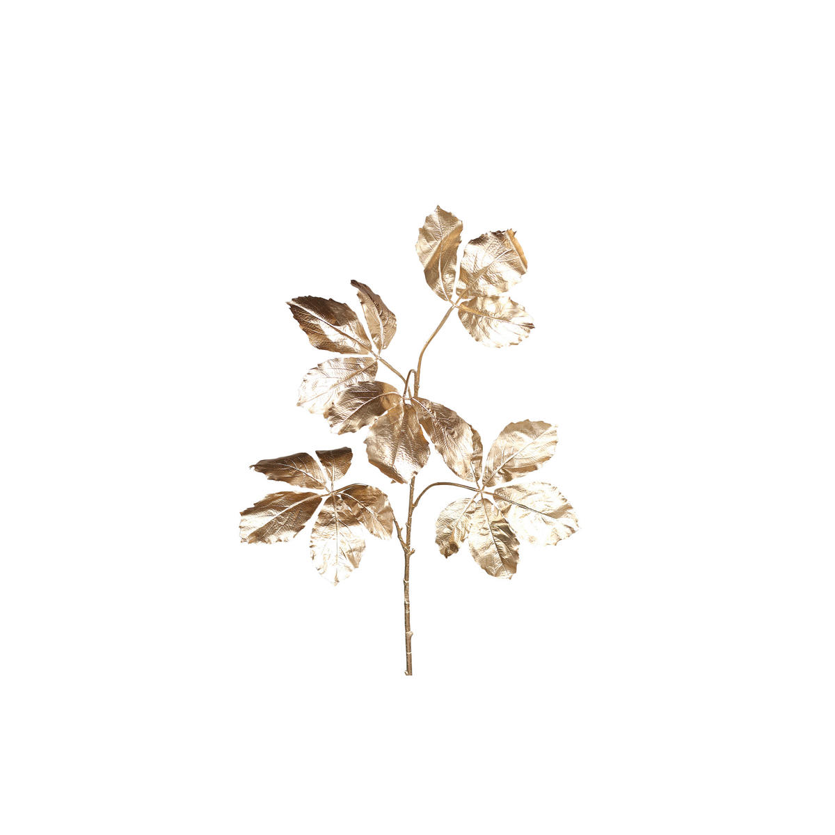 KUNSTPFLANZE 140 cm  - Goldfarben, Basics, Kunststoff (140cm)