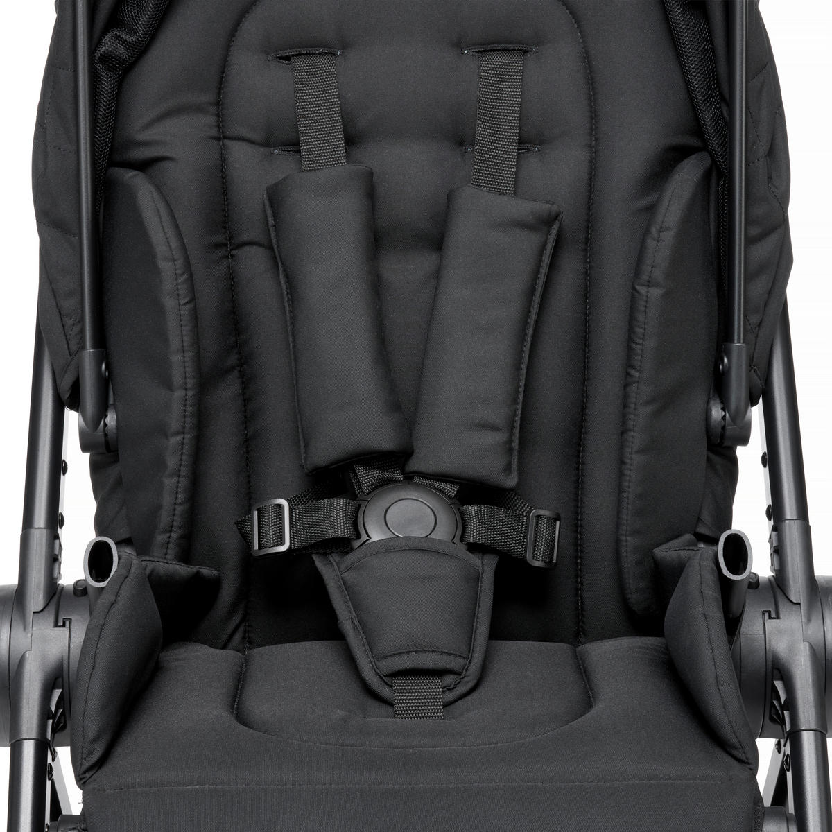 KINDERWAGENSET   schwarz  - Schwarz, Basics, Textil/Metall - My Baby Lou