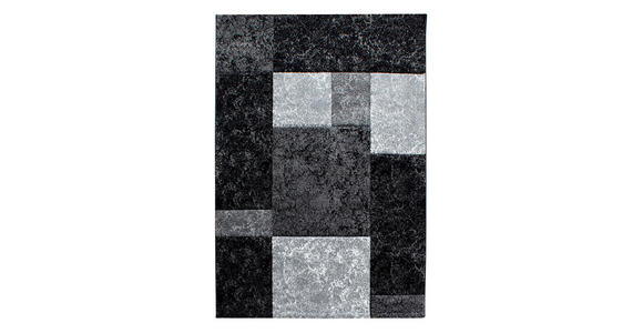 FLACHWEBETEPPICH 240/340 cm Hawaii Schwarz  - Schwarz, Design, Textil (240/340cm) - Novel