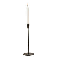 STOJAN NA SVIEČKU  kov - čierna, Basics, kov (10/33cm)