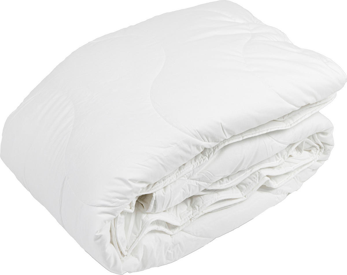 VIERJAHRESZEITENDECKE 135/200 cm LUX 4 Seasons  - Weiß, LIFESTYLE, Textil (135/200cm)