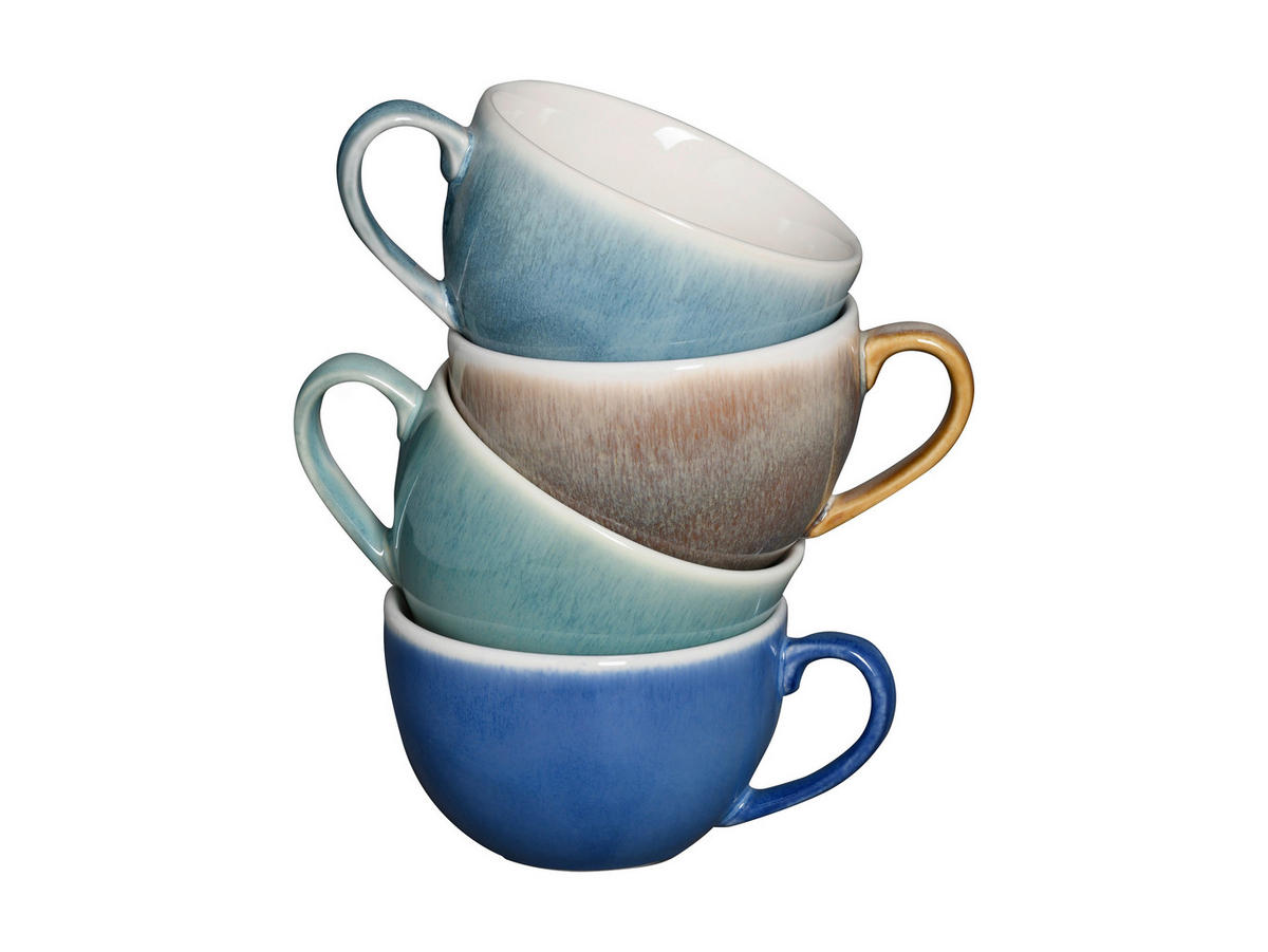 TASSENSET Caldera 8-teilig  - Multicolor, Basics, Keramik - Creatable