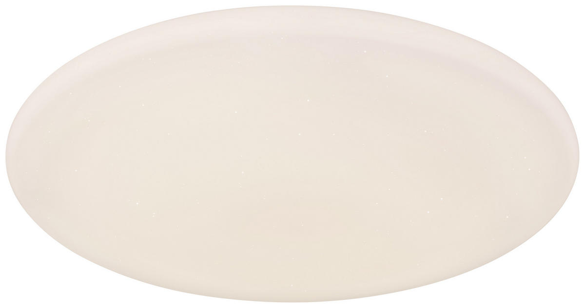 LED-DECKENLEUCHTE Rena  Smart 70/8 cm   - Opal/Weiß, Basics, Kunststoff/Metall (70/8cm) - Globo