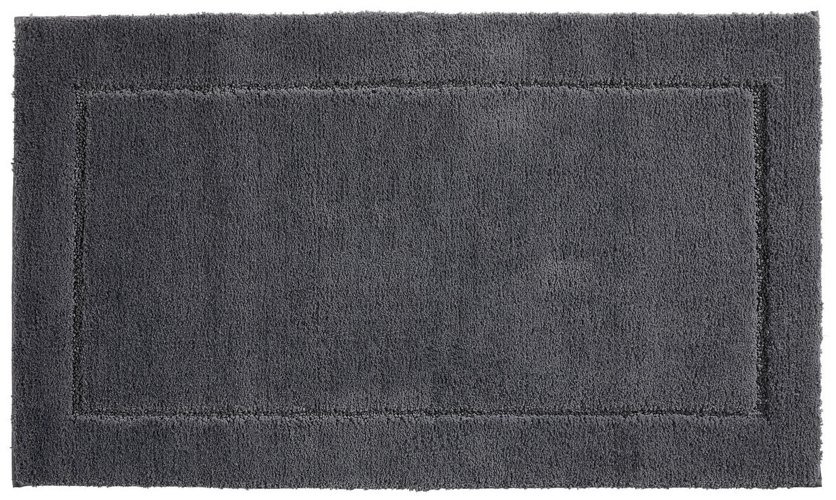 KOUPELNOVÁ PŘEDLOŽKA, 70/120 cm - antracitová, Konvenční, textil/plast (70/120cm) - Esposa