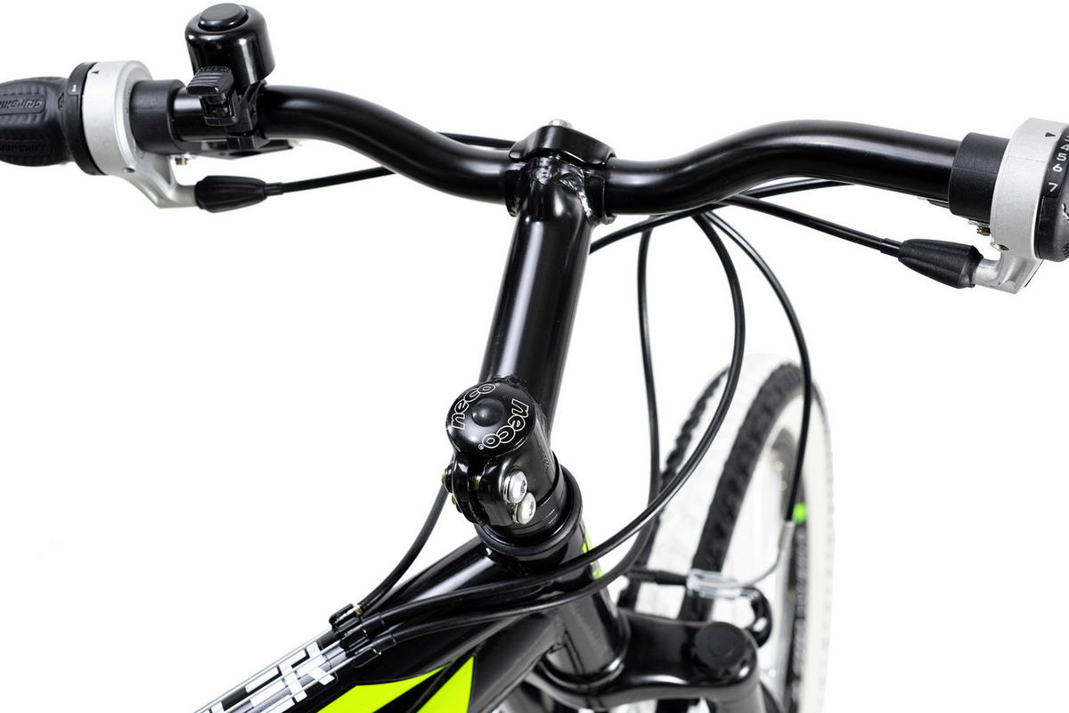 MOUNTAINBIKE 26 Zoll  - Schwarz/Grün, Basics, Metall (180/70cm) - KS Cycling