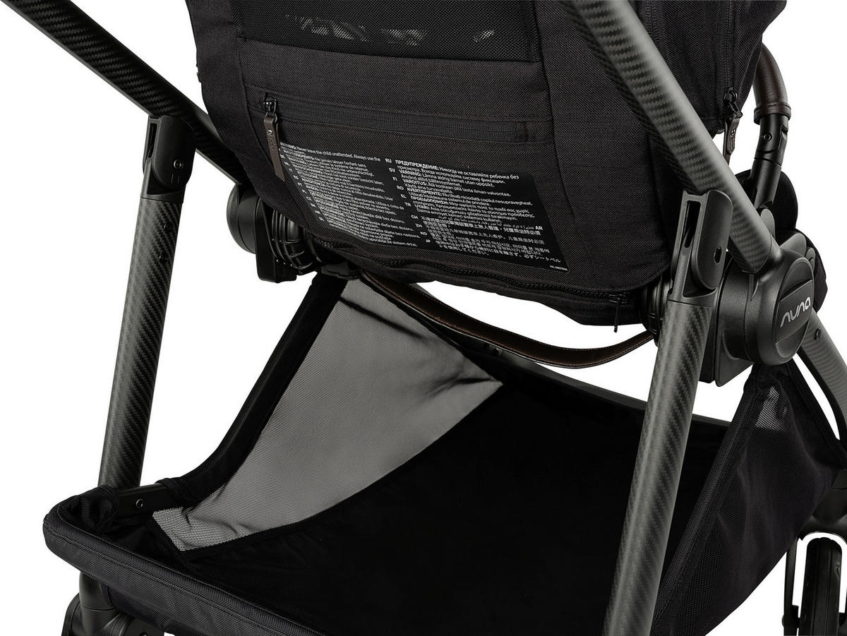 KINDERWAGEN Swiv  - Schwarz, Basics, Textil/Metall (94/54/103cm) - Nuna