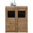 KOMODA HIGHBOARD, dub, barvy dubu - barvy dubu/barvy hliníku, Konvenční, kov/dřevo (101/121/38cm) - Voleo KOMODA HIGHBOARD, dub, barvy dubu - barvy dubu/barvy hliníku, Konvenční, kov/dřevo (101/121/38cm) - Voleo