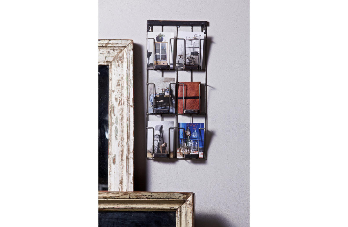 HYLLA i 24/55/4,5 cm svart  - svart, Trend, metall (24/55/4,5cm) - Carryhome