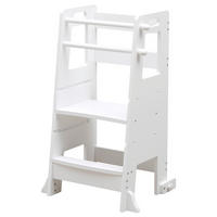 POMOĆNI STOLAC ZA DJECU   - bijela, Basics, drvni materijal (56/47/91cm) - Jimmylee