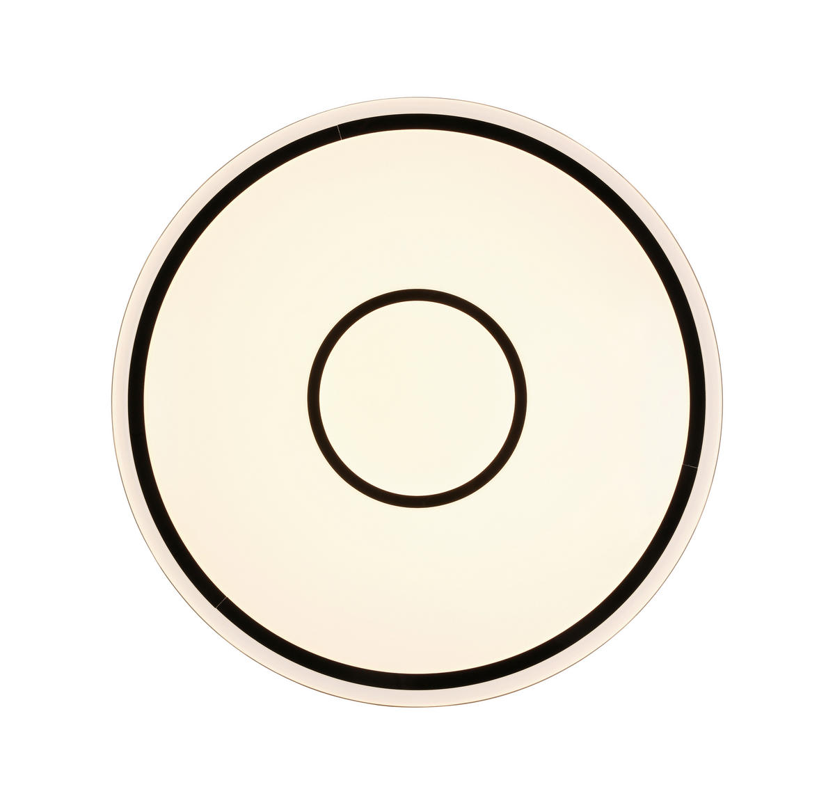 STROPNÍ LED SVÍTIDLO, 73/7,5 cm  - bílá/černá, Basics, kov/plast (73/7,5cm) - Novel
