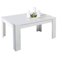 KONFERENČNÍ STOLEK, bílá, kompozitní dřevo, 90/46/50 cm - bílá, Moderní, kompozitní dřevo (90/46/50cm) - Ti'me