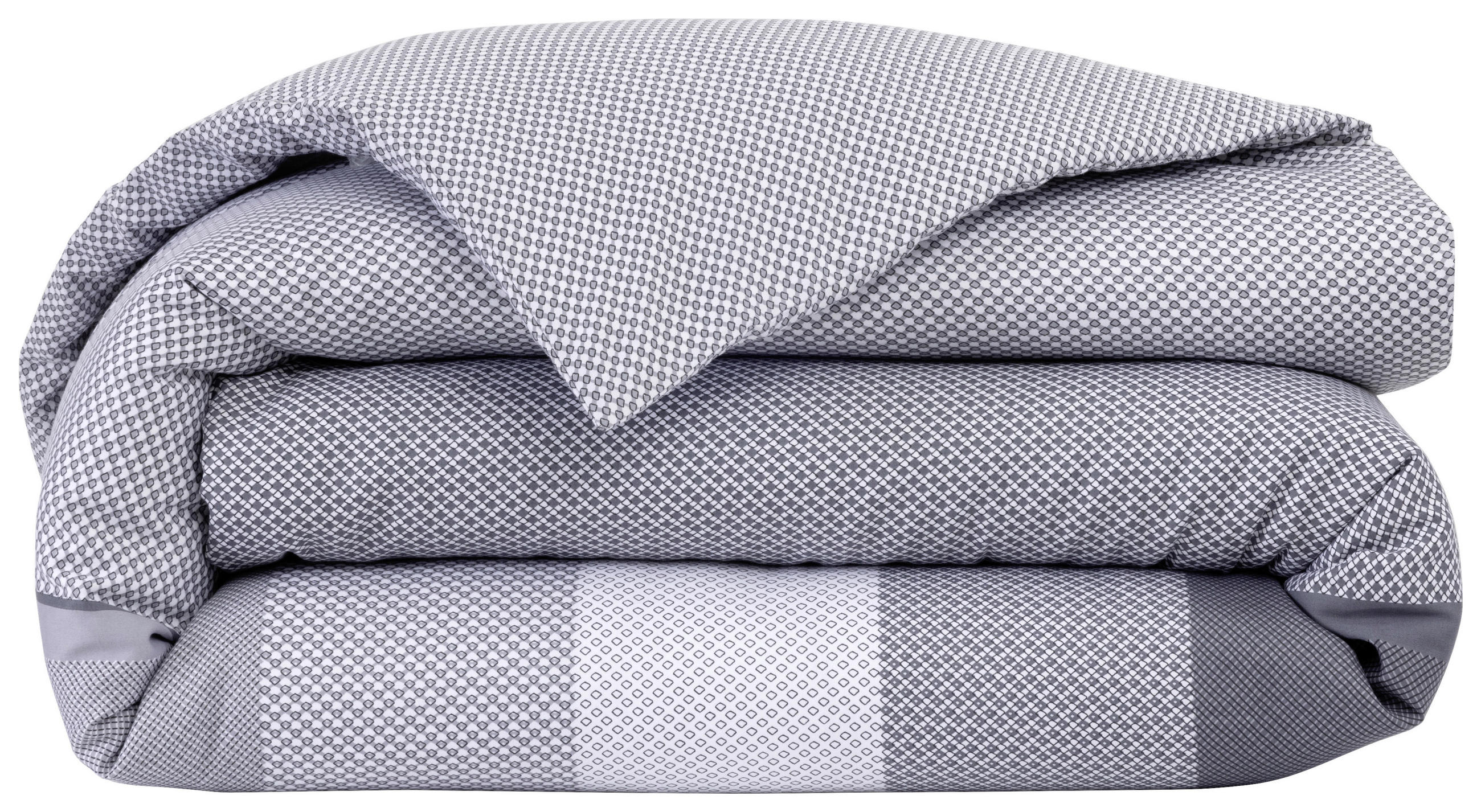 POVLEČENÍ šedá 140/200 cm - šedá, Design, textil (140/200cm) - Hugo Boss