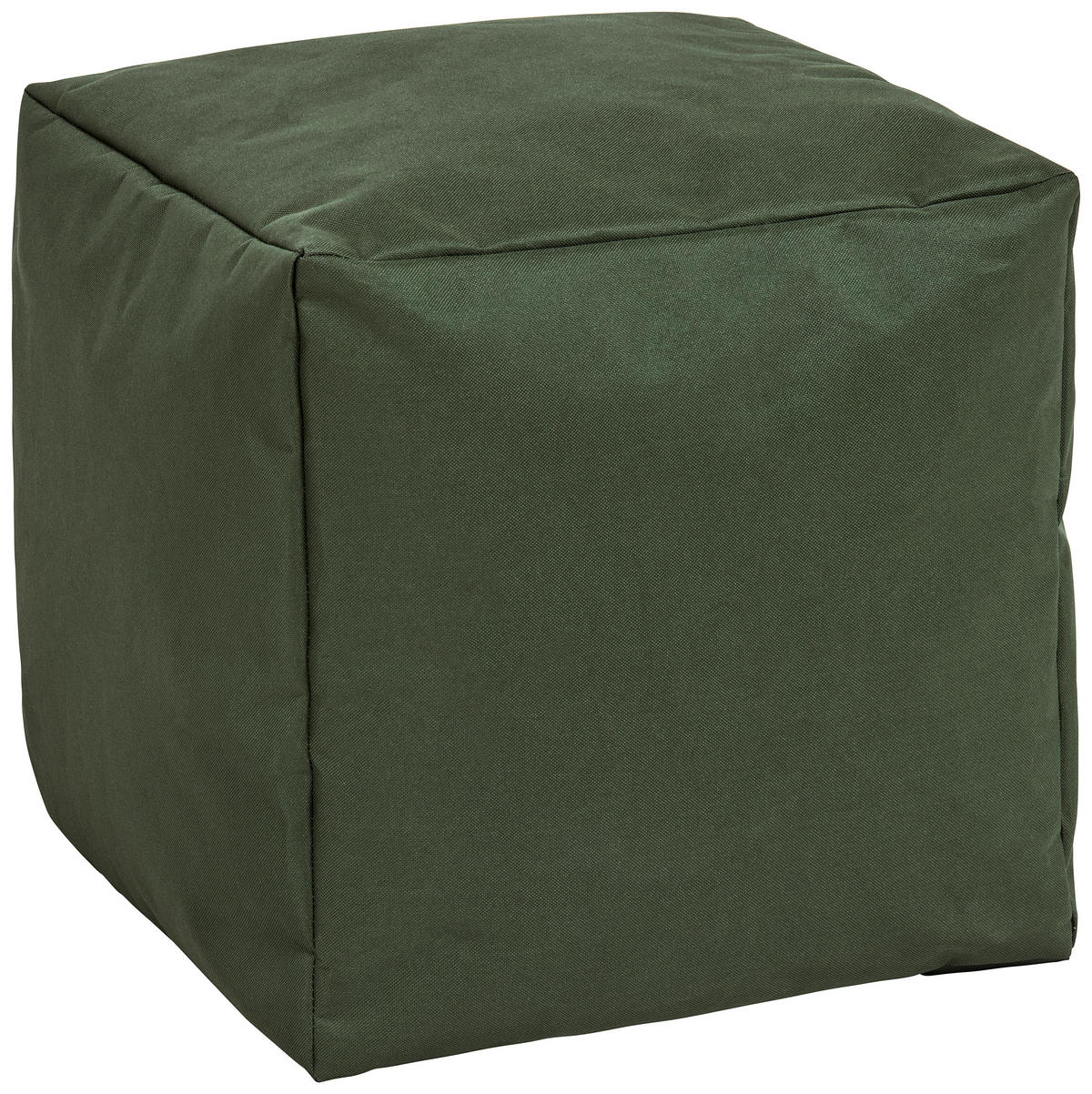 HOCKER in Textil Grün  - Grün, Design, Textil (40/40/40cm) - Boxxx