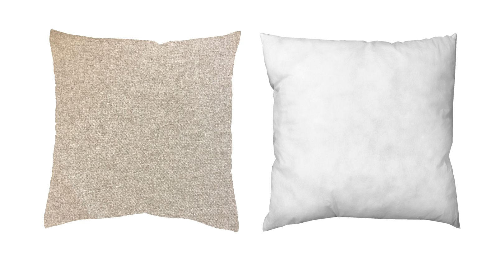 ZIERKISSEN  50/50 cm   - Beige, Basics, Textil (50/50cm)