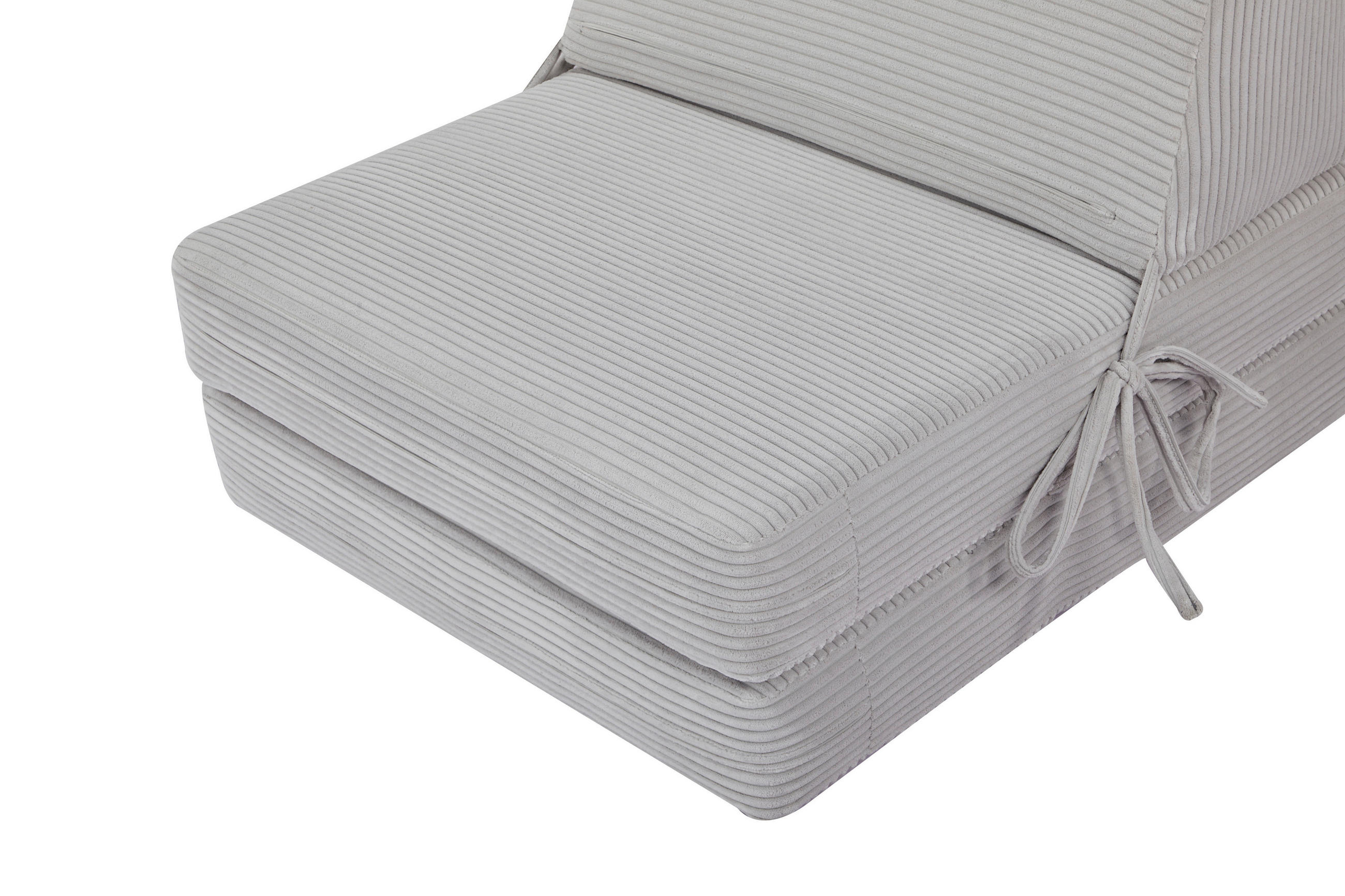 BÄDDFÅTÖLJ i manchester beige  - beige, Design, metall/textil (75/58/80cm) - Livetastic