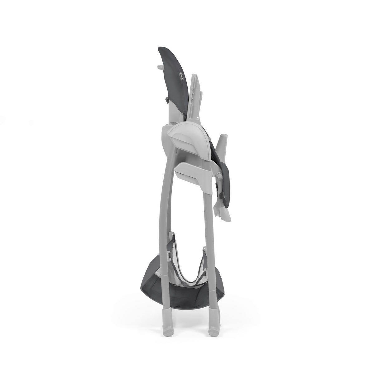 HOCHSTUHL-SET Sit N Relax 3in1 Dunkelgrau Dark Grey  - Dunkelgrau, Basics, Kunststoff/Textil (56/106/85cm) - Hauck