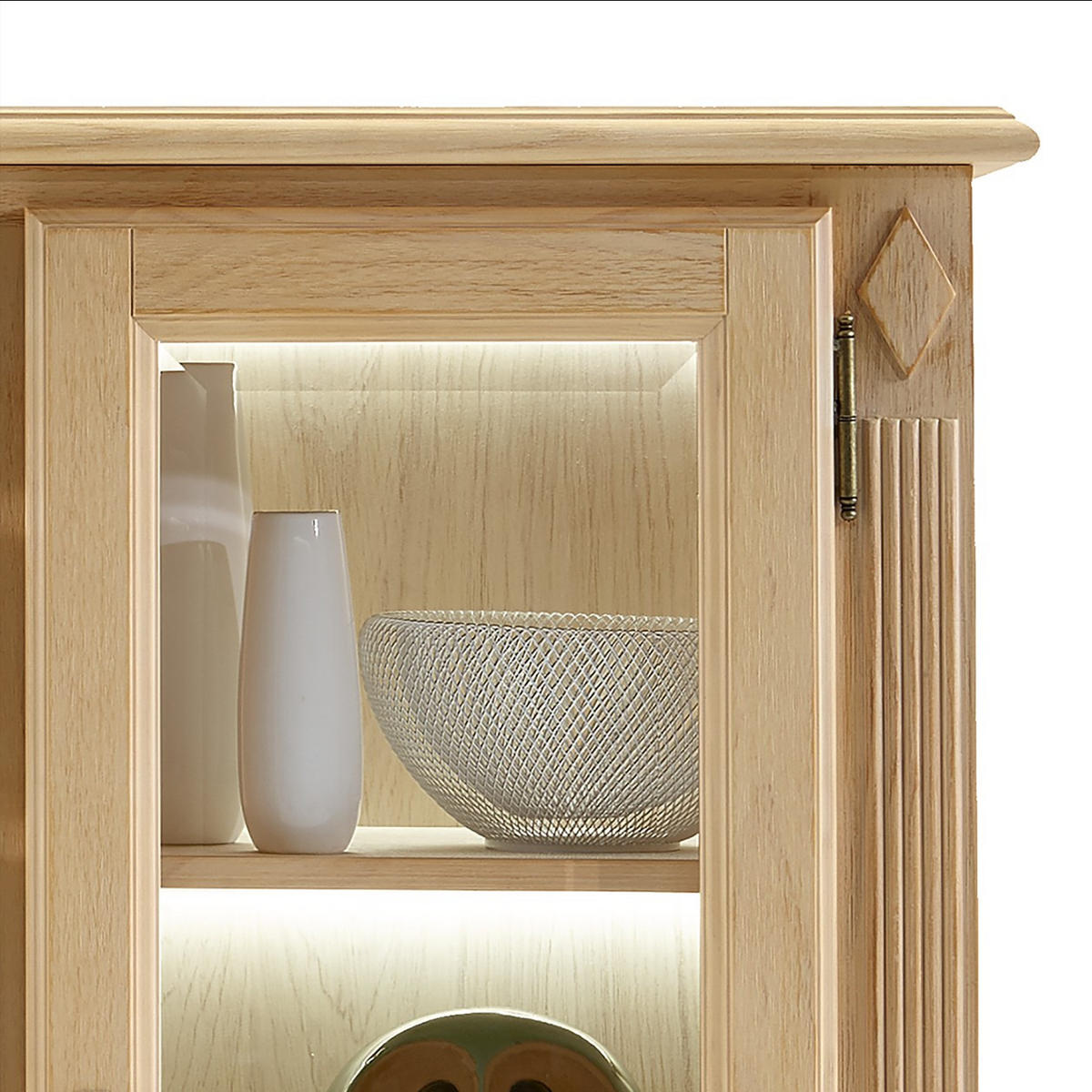 HIGHBOARD  in 95/131/47 cm  - Beige, Design, Holz (95/131/47cm) - Livetastic