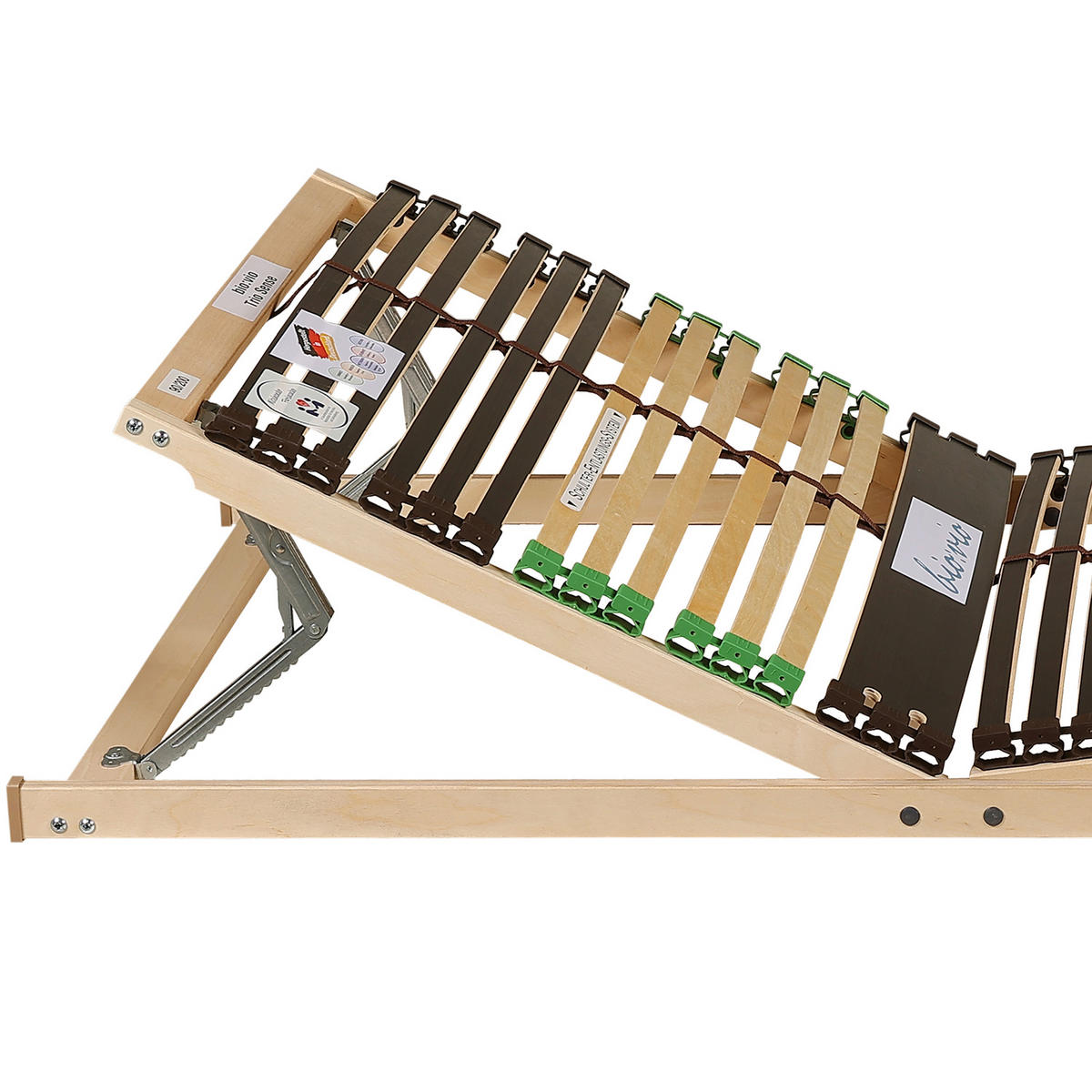 LATTENROST 140/200 cm  - Naturfarben/Braun, Basics, Holz/Kunststoff (140/200cm) - Bio:Vio