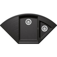 SPÜLE LOTC150ASTO  - Graphitfarben, Basics, Stein (108,2/57,5cm) - Schock