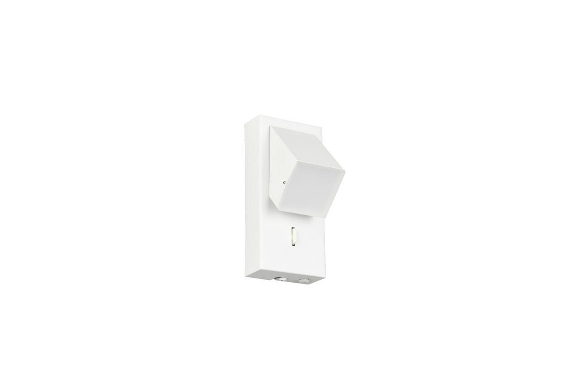 LED-WANDLEUCHTE - Weiss, Design, Metall (15/7/8,5cm) - Trio Leuchten