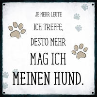 DEKOPANEEL Text 20/20/0,3 cm  - Multicolor, Basics, Holz (20/20/0,3cm)